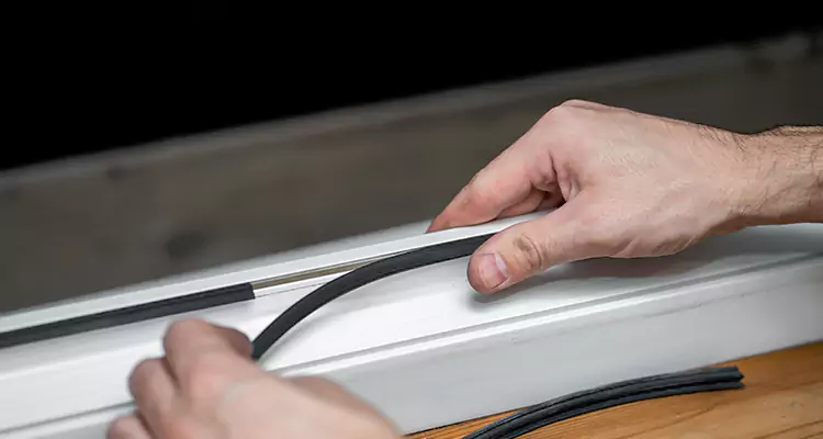 Garage Door Bottom Seal Repair in Alafaya, FL