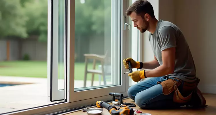 Squeaky Sliding Patio Doors in Alafaya, FL