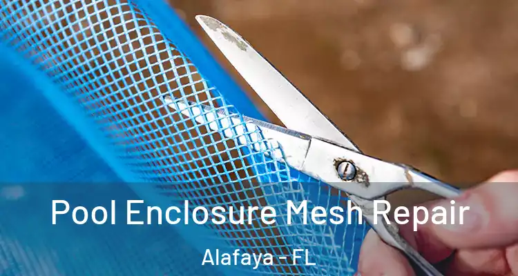 Pool Enclosure Mesh Repair Alafaya - FL