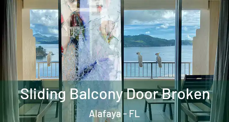 Sliding Balcony Door Broken Alafaya - FL